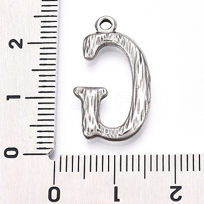 304 Stainless Steel Pendants STAS-N117-01P-G-1