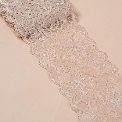 Elastic Lace Trim OCOR-WH0024-A20-1