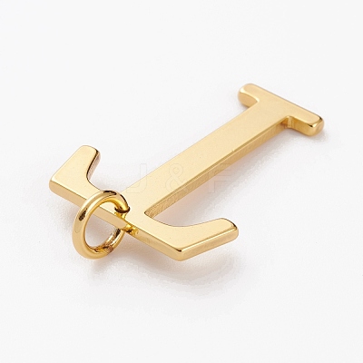 Golden Brass Pendants KK-P194-01G-T-1