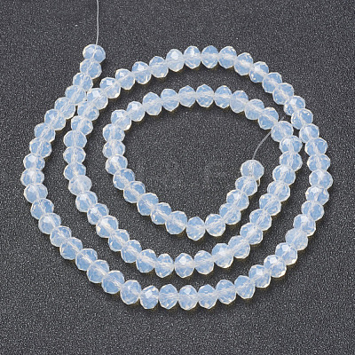 Glass Beads Strands EGLA-A034-J8mm-D06-1