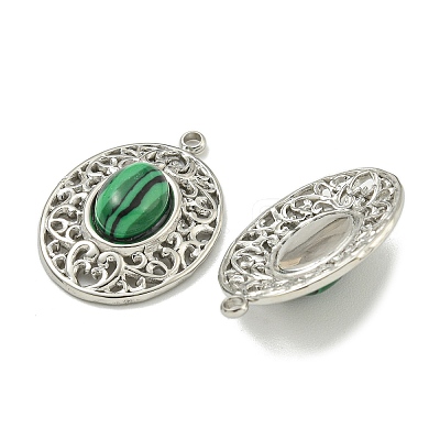 304 Stainless Steel Pendants STAS-L012-359D-P-1