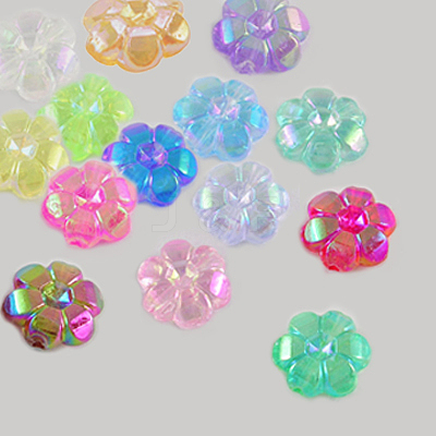 Transparent Acrylic Beads PL538-M-1