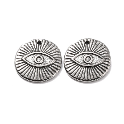 304 Stainless Steel Pendants Cabochons for Enamel STAS-B024-11P-1