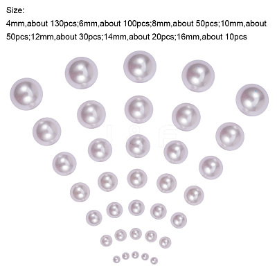 Acrylic Imitation Pearl Beads OACR-PH0001-14-1