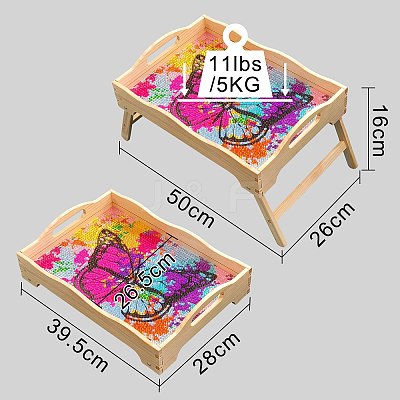 DIY Diamond Painting Dish Plate Decoration Kits PW-WG37180-07-1