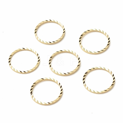 Brass Linking Rings X-KK-F831-018D-G-RS-1