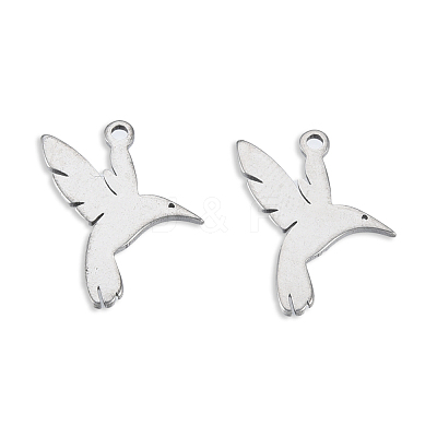 Non-Tarnish 201 Stainless Steel Pendants STAS-N098-123P-1