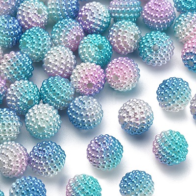 50Pcs Imitation Pearl Acrylic Beads OACR-YW0001-11H-1