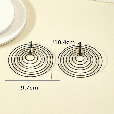 Iron Stud Earrings FS-WGEA79B-03-1