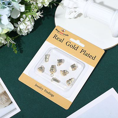 8Pcs 4 Styles Brass Enamel Charms KK-BBC0023-94-1