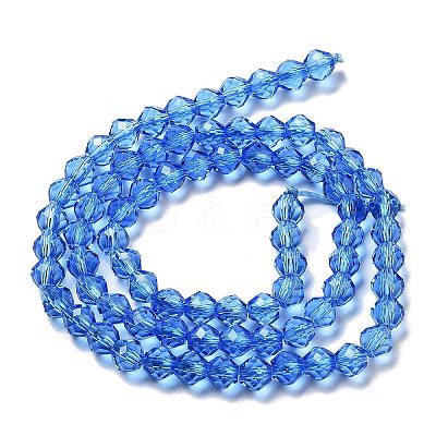 Transparent Glass Beads Strands GLAA-A014-03G-1