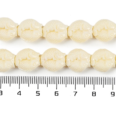 Synthetic Coral Carved Beads Strands CORA-C003-13A-1