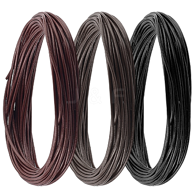 15M 3 Colors Cowhide Leather Cord WL-CL0001-11-1