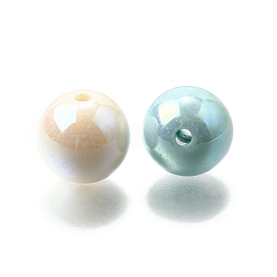 Opaque Acrylic Beads OACR-S071-02A-1
