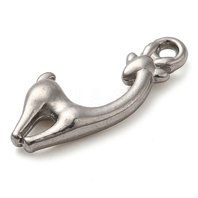 304 Stainless Steel Pendants STAS-M070-17P-1