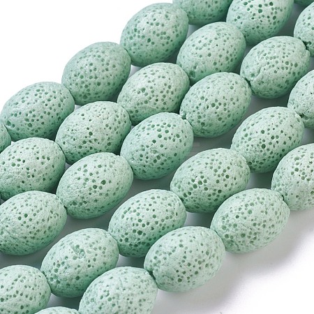 Natural Lava Rock Beads Strands X-G-F643-B02-1