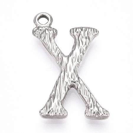 304 Stainless Steel Pendants STAS-N117-01P-X-1