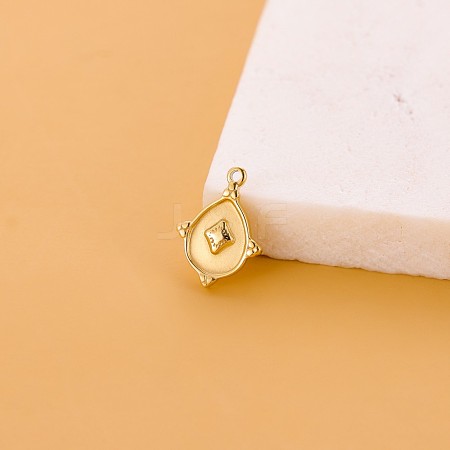 304 Stainless Steel Pendants STAS-OY002-93G-1