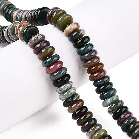 Natural Indian Agate Beads Strands G-T138-63-1