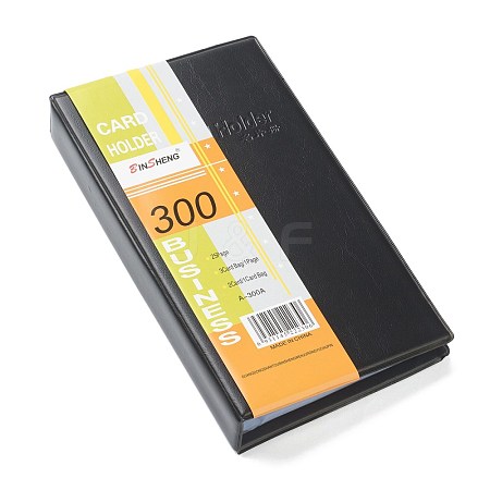 PU Leather Business Card Stroage Book AJEW-XCP0001-33-1