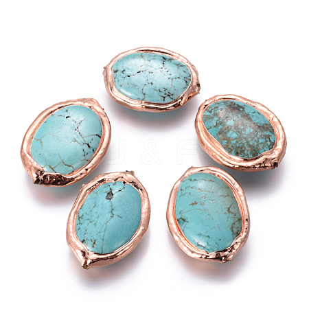 Synthetic Turquoise Beads G-F633-05RG-1