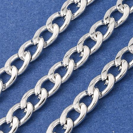 304 Stainless Steel Cuban Link Chains SA-CBA4160-17S-1