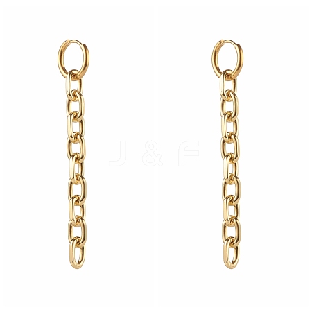 304 Stainless Steel Huggie Hoop Earrings EJEW-JE04550-03-1