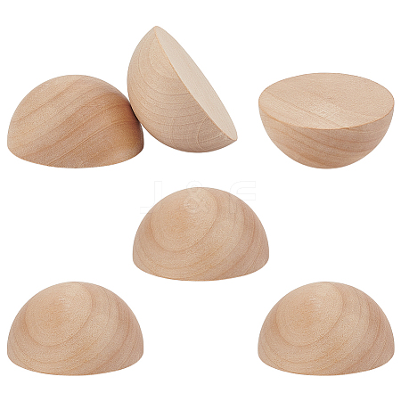 Wood Cabochons WOOD-WH0062-51C-1