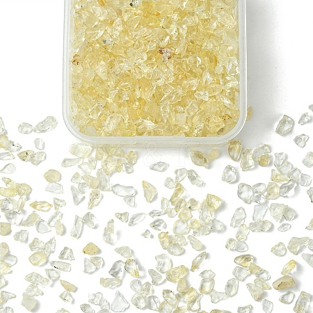 30G Natural Citrine Chip Beads G-YW0001-63-1