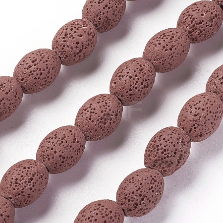 Natural Lava Rock Beads Strands G-F671-03B-18-1
