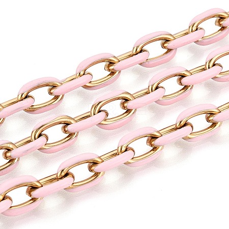 304 Stainless Steel Enamel Cable Chains CHS-ZX006-06C-1