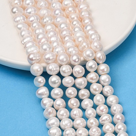 Natural Cultured Freshwater Pearl Beads Strands PA-CBABE82-13A-1