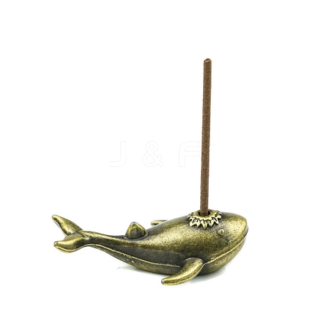 Whale Brass Incense Burners Holder PW-WG132EF-01-1