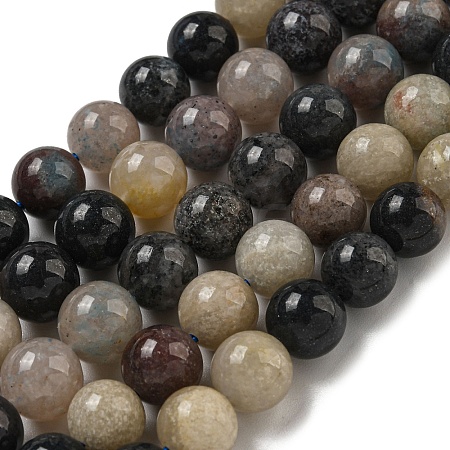 Natural Scorzalite Beads Strands G-B099-C04-06-1