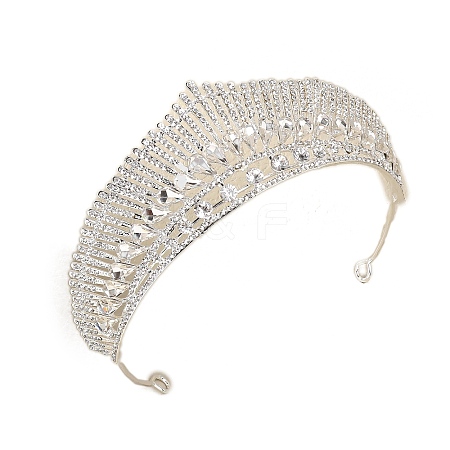 Rhinestone Hair Bands PW-WGED46A-07-1