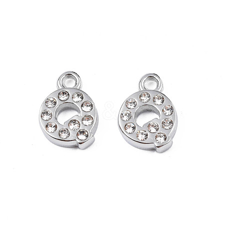 304 Stainless Steel Charms STAS-N095-137Q-1