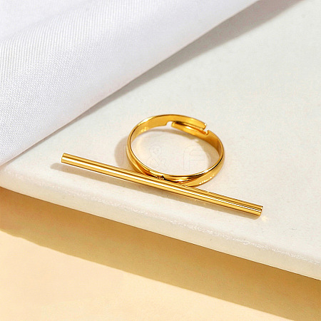 304 Stainless Steel Cuff Open Rings WG03894-04-1