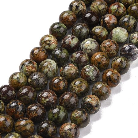 Natural Green Opal Beads Strands G-C242-01D-1
