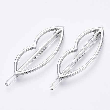 Alloy Hollow Geometric Hair Pin PHAR-N005-004P-1