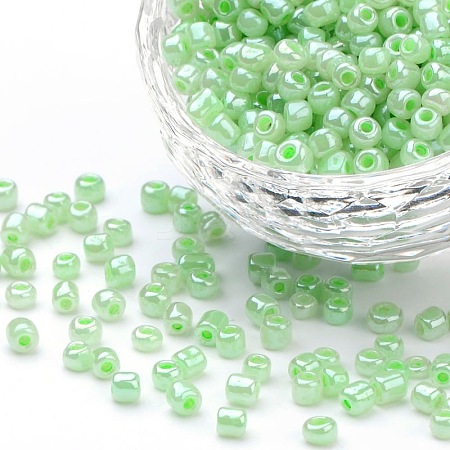 6/0 Glass Seed Beads SEED-US0003-4mm-144-1