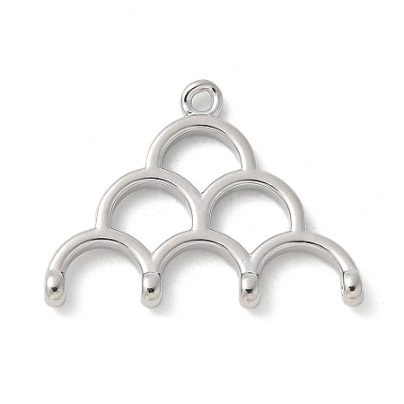 Brass Pendants KK-U052-17P-1