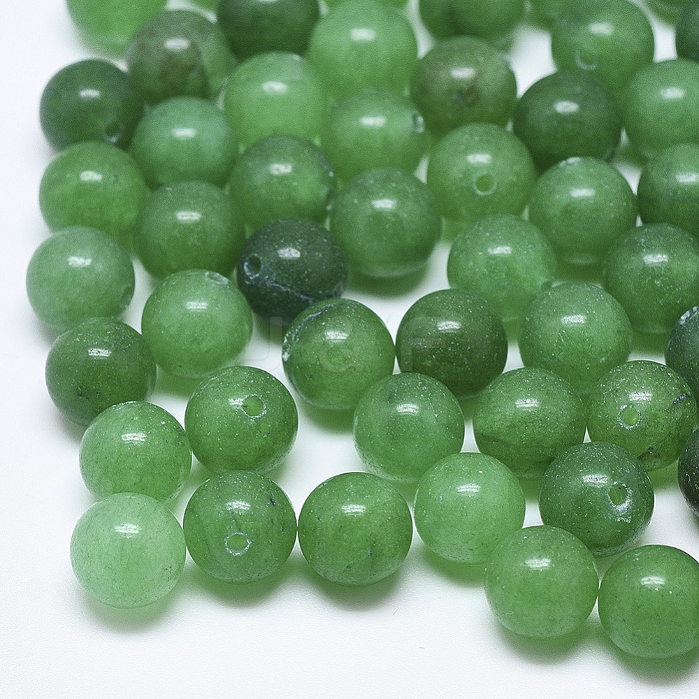 Wholesale Natural White Jade Beads - Jewelryandfindings.com