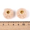 Imitation Rabbit Hair European Beads FIND-WH0126-574S-3
