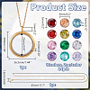 DIY Locket Pendant Necklaces Jewelry Kits DIY-PH0029-92G-01-2