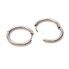 201 Stainless Steel Huggie Hoop Earrings EJEW-L250-01F-P-3