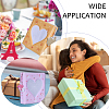 4Pcs 4 Colors 3 Inch Heart Window PVC Photo Albums AJEW-GL0002-85-7