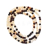 Natural Red Bloodstone and Yellow Jade Beads Strands G-Z116-A17-2mm-3