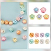 52Pcs 13 Styles UV Plating Acrylic Beads OACR-AR0001-26-4