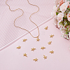 16Pcs Rack Plating Brass Pendants KK-ME0002-12-4
