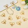 20Pcs Alloy Swivel Clasps FIND-SC0017-28G-7